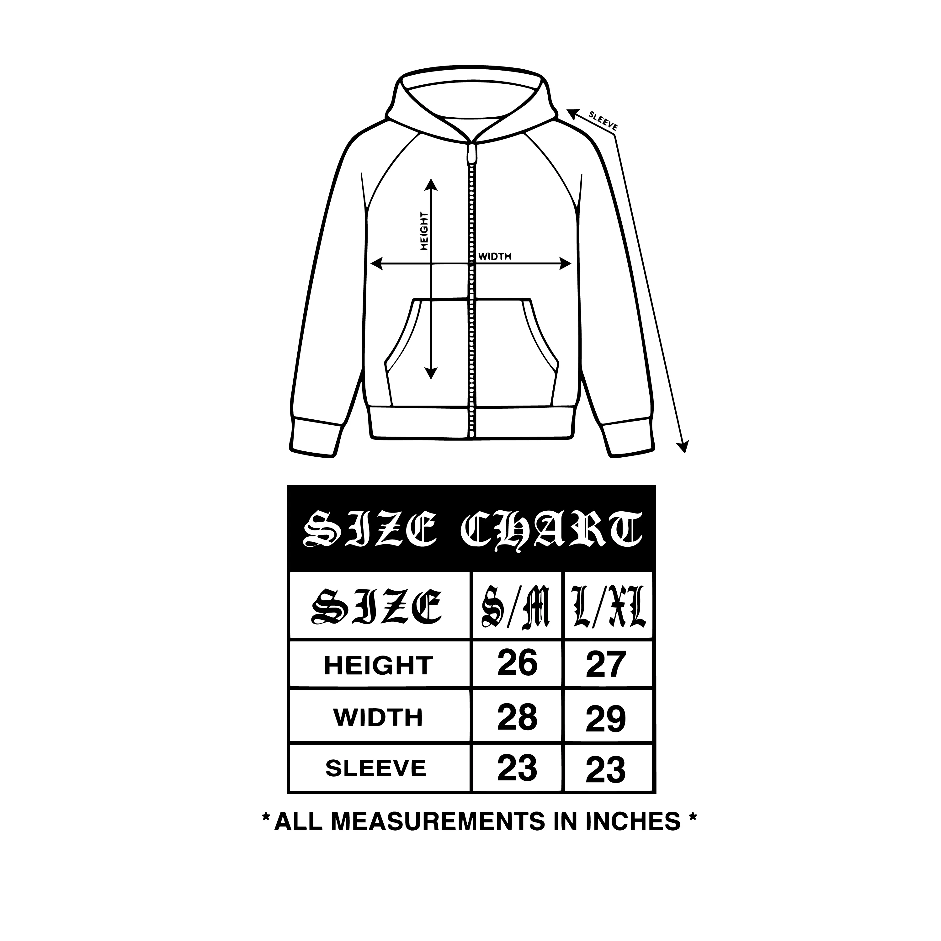 SHOPLIFTER HOODIE (BLUE) - Image 3